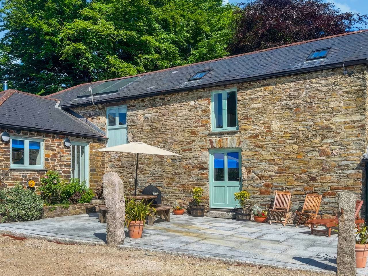 Cottage für 8 Personen mit Garten in Cornwall