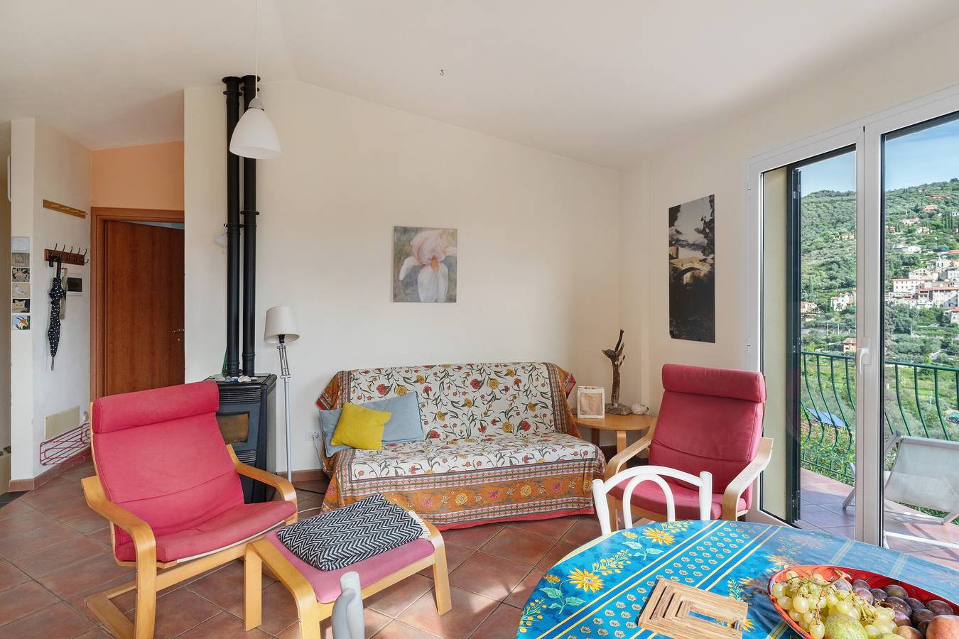 Ferienhaus 'Casa Bilger' mit Meerblick, privater Terrasse und Wi-Fi in Costa Carnara, Dolcedo Gemeinde
