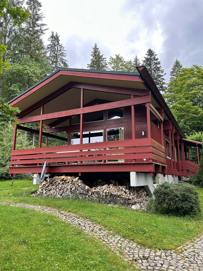 Ferienhaus für 9 Personen, mit Balkon und Garten sowie Sauna und Ausblick im Tölzer Land - 3