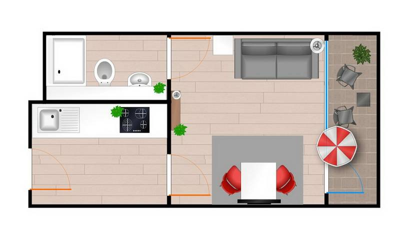 Ganze Ferienwohnung, App. 101, Dünenhof zum Kronprinzen in Nordfriesische Inseln (Schleswig-Holstein) (Schleswig-Holstein), Wenningstedt