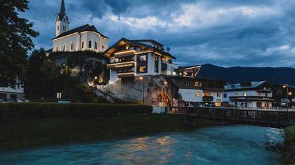 Hütte für 6 Personen, mit Sauna und Balkon, mit Haustier in Kaprun