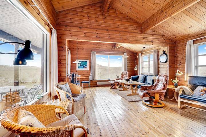 Ferienhaus für 4 Personen, mit Balkon/Terrasse und Terrasse sowie Sauna und Ausblick in Henne Strand - 2