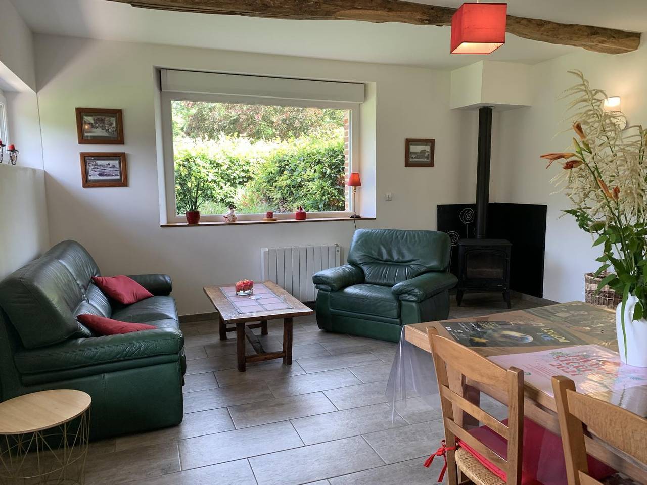 Gîte voor 6 personen met terras in Lammerville, Dieppe en omgeving