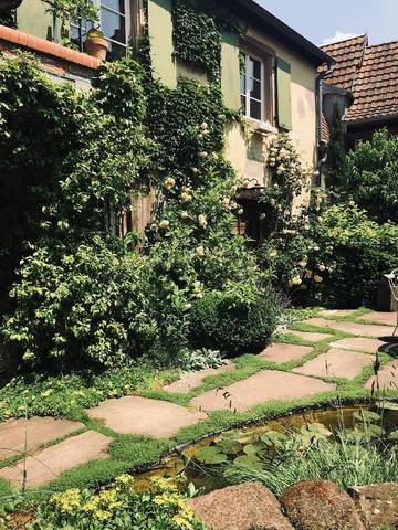 Gîte pour 2 personnes, avec vue et jardin à Heiligenstein