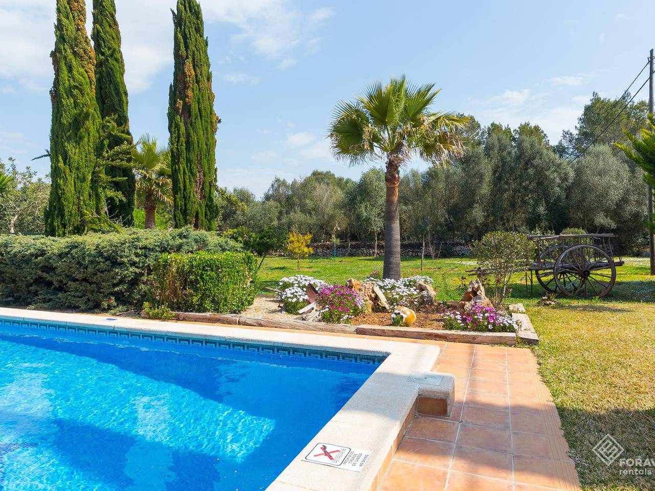 Mostatxet - Preciosa villa con piscina y jardín en Sencelles in Sancellas, Interior de Mallorca