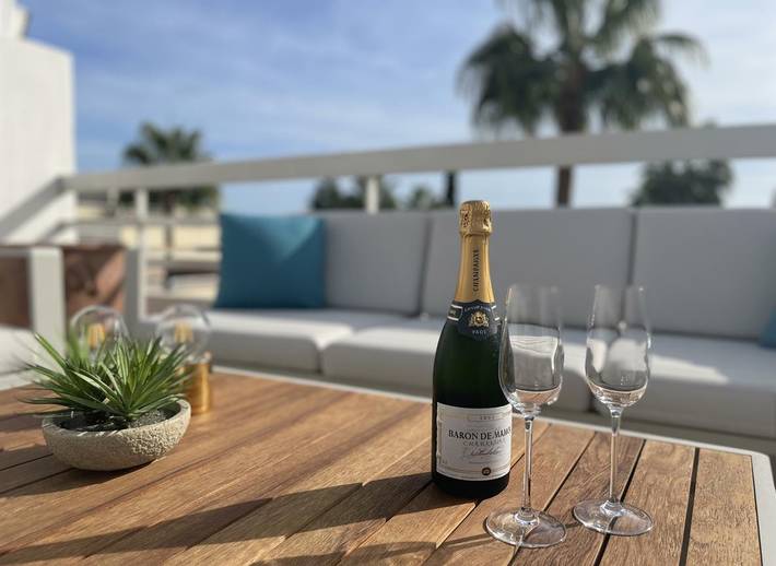 Loft voor 6 personen, met zwembad in Marbella