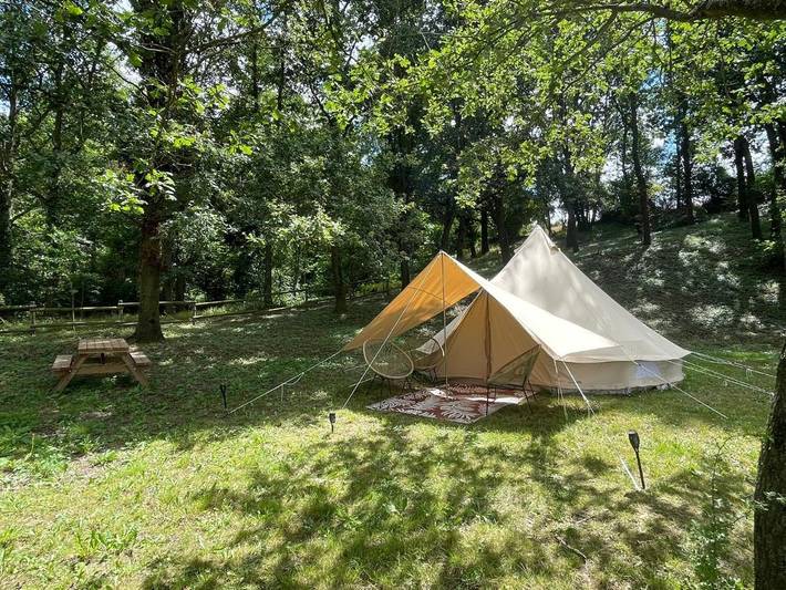 Gîte pour 4 personnes, avec terrasse et vue ainsi que sauna et jardin à Montverdun - 3