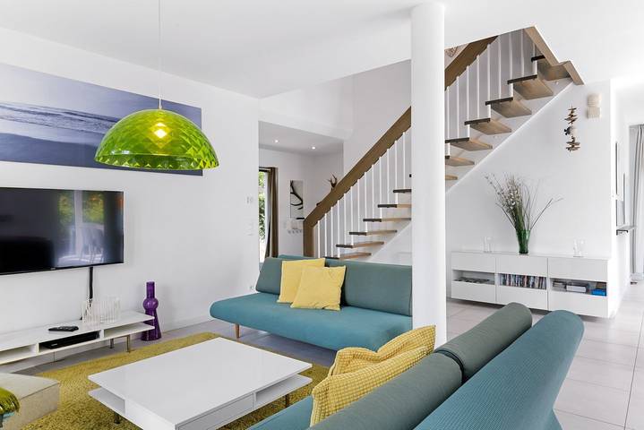 Holiday home for 8 people, with garden and view as well as sauna, with pets - 1