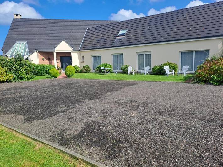 Location de vacances pour 4 personnes, avec jardin et vue à Sainte-Marguerite-sur-Mer - 2