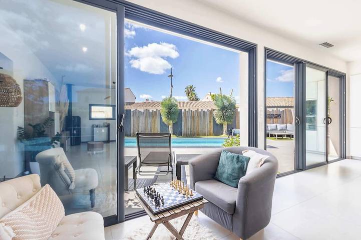Casa de vacaciones para 8 personas, con piscina - 1
