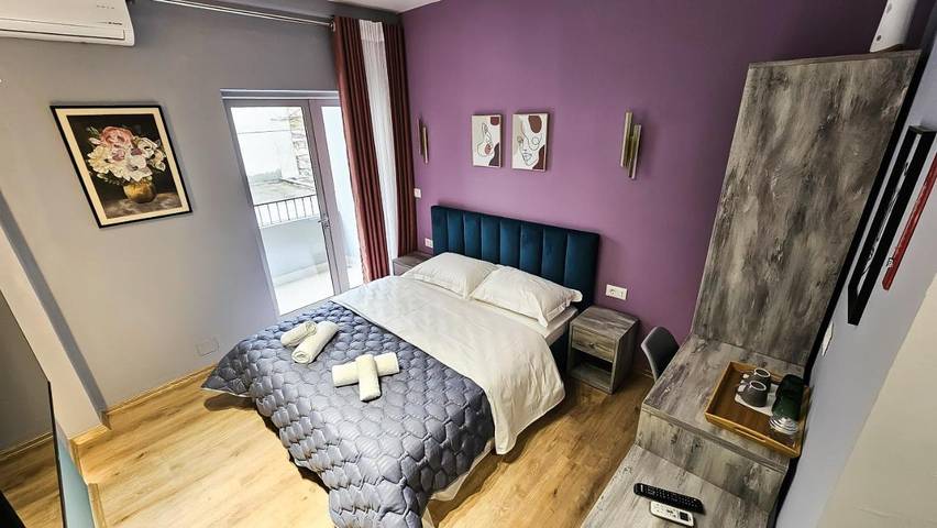 Appart’hôtel pour 2 personnes, avec vue et balcon