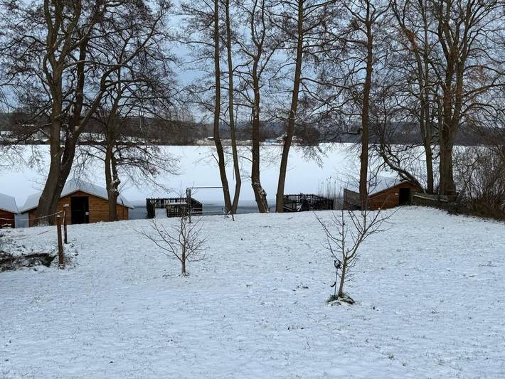 Ferienwohnung für 4 Personen, mit Terrasse und Garten sowie Seeblick in der Feldberger Seenlandschaft