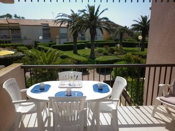 Gîte pour 4 personnes, avec piscine et balcon dans Plage Richelieu