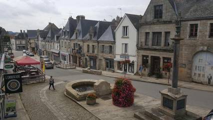 Chambre d’hôte pour 4 personnes, avec sauna ainsi que balcon et vue, animaux acceptés à Guémené-sur-Scorff
