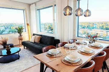Gîte pour 6 personnes, avec balcon et vue à Espoo