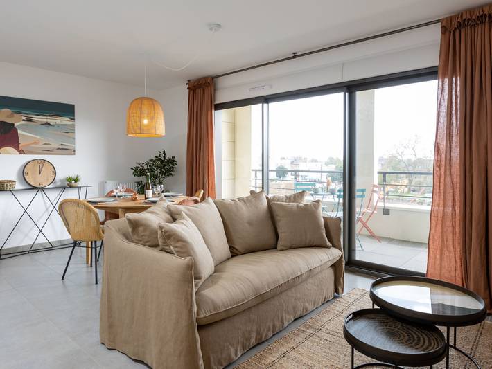 Appartement de vacances pour 4 personnes, avec balcon, animaux acceptés à Dinard