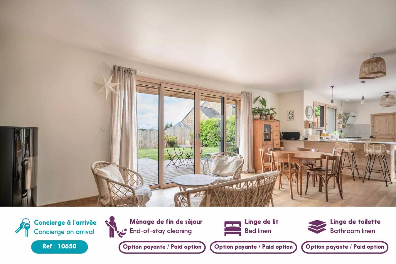 Casa luminosa amplia terraza en La Roche-Bernard in Nivillac, Región de Vannes