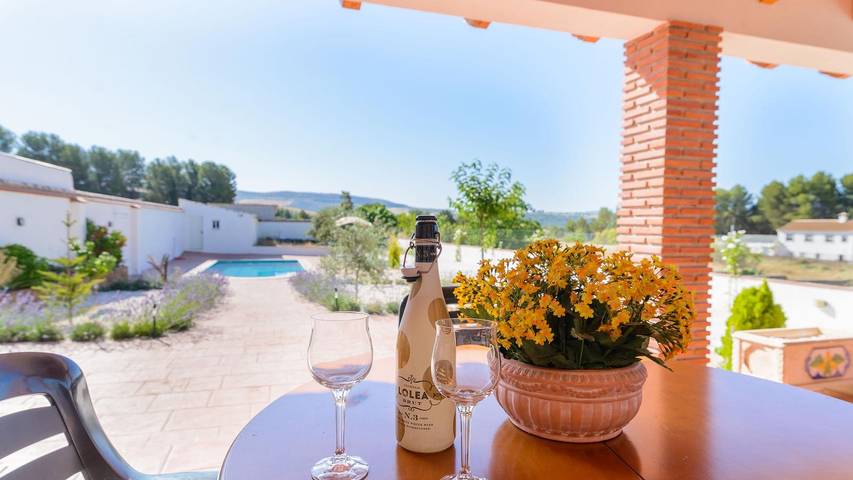 Chalet para 15 personas, con piscina y balcón/terraza en Alhama - 4