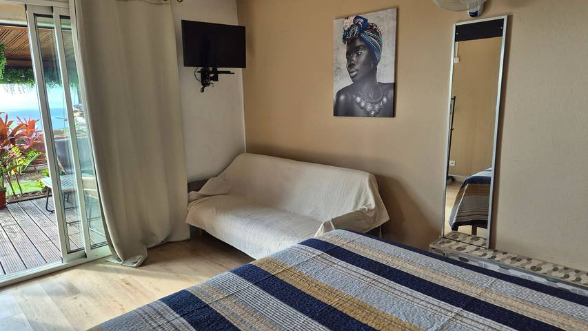 Ganze Wohnung, Wohnung mit Meerblick in Saint-Paul, 50 m², Terrasse in Saint-Paul, La Réunion