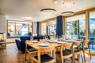 Hütte für 8 Personen, mit Balkon in Saas-Fee