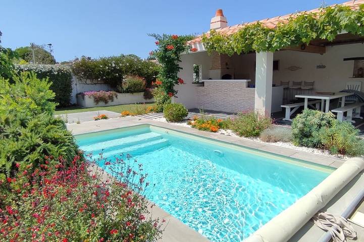 Maison de vacances pour 4 personnes, avec balcon et jardin à Noirmoutier