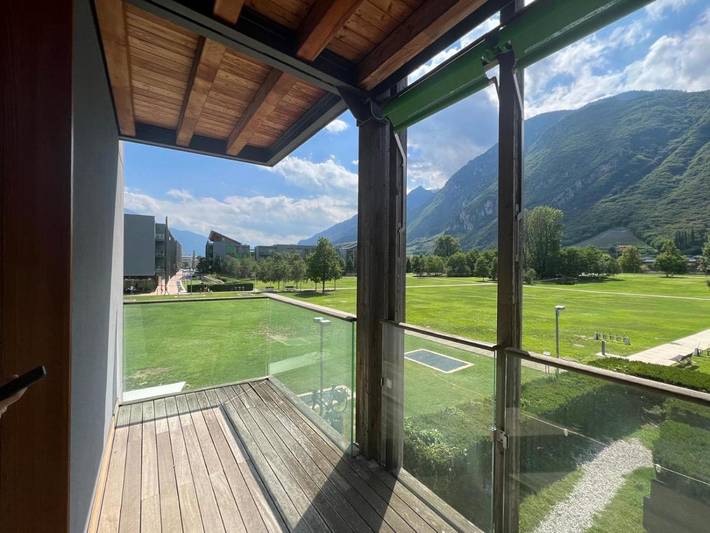 Ferienwohnung für 8 Personen, mit Balkon und Terrasse sowie Ausblick in Trient - 2