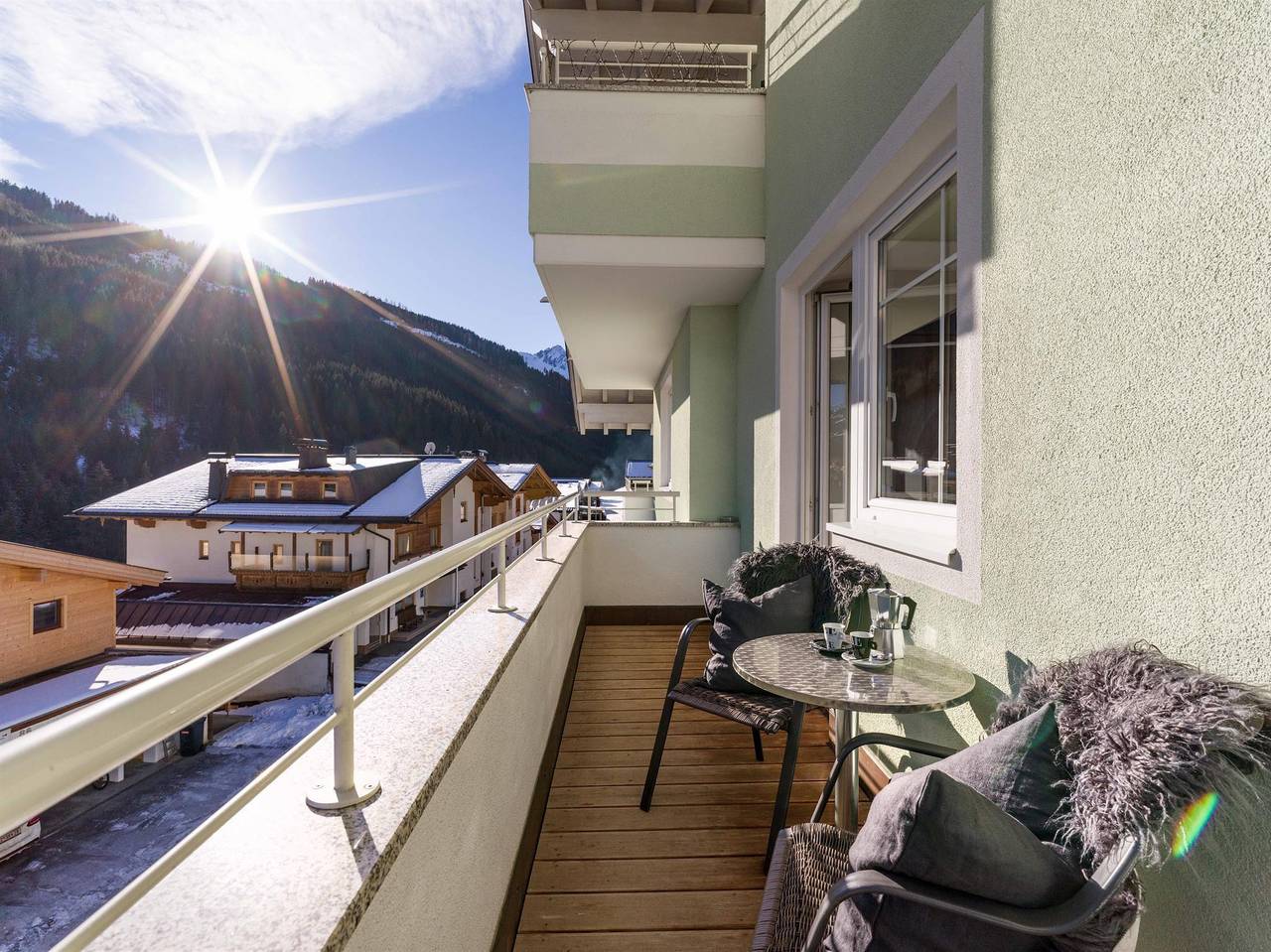 Geheel vakantieappartement, Appartement, douche, Wc, 1 slaapkamer in Gerlos, Bezirk Schwaz