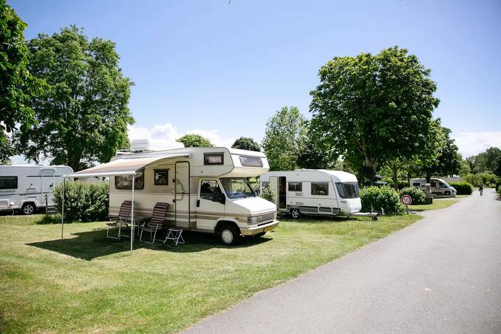 Camping für 6 Personen, mit Terrasse und Pool, mit Haustier in der Normandie - 4