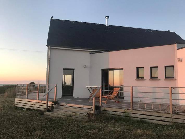 Maison de vacances pour 6 personnes, avec Terrasse ainsi que Jardin et Vue