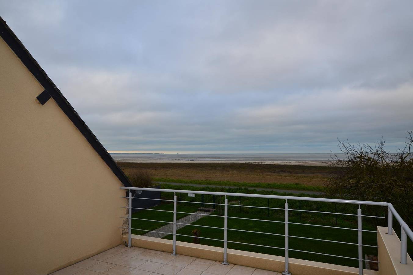 Bord de mer in Cherrueix, Bahía del Monte Saint-Michel