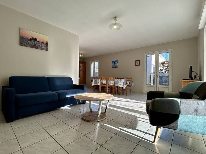 Maison calme 3 pièces à Dolus-d'Oléron, proche centre, 6 couchages, parking in Dolus-d'Oléron, Côte de Beauté