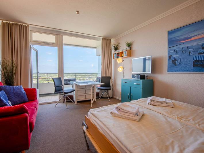 Ferienwohnung für 2 Personen, mit Balkon in Travemünder Woche
