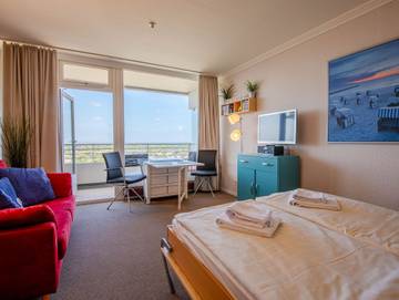 Ferienwohnung für 2 Personen, mit Balkon in Travemünder Woche
