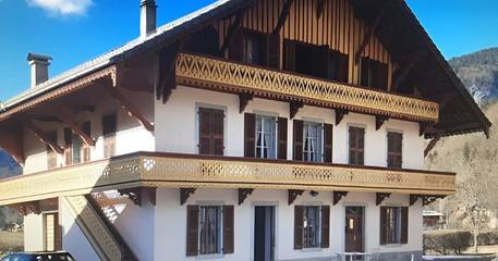 Gîte pour 10 personnes, avec jardin et terrasse à Samoëns
