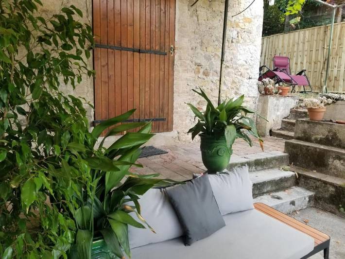 Maison de vacances pour 2 personnes, avec vue et jardin