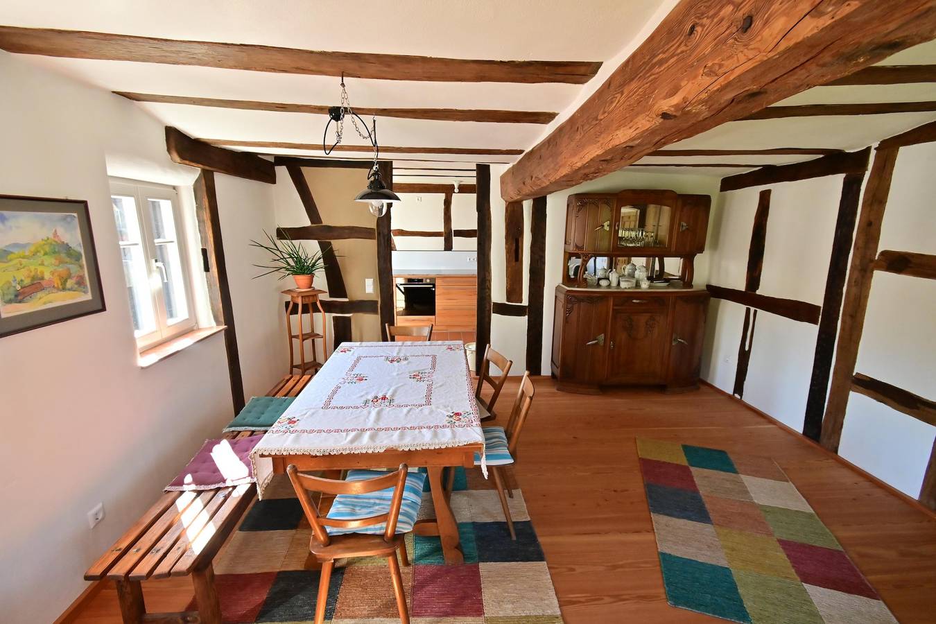 Ferienhaus, Dusche, Wc, 2 Schlafräume in Erlenbach bei Dahn, Pfalz