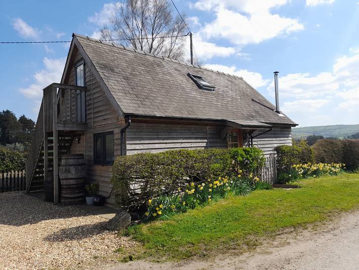 Lodge for 4 people, with garden in Clun