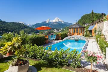 Gîte pour 3 personnes, avec jardin, adapté aux familles à Berchtesgaden