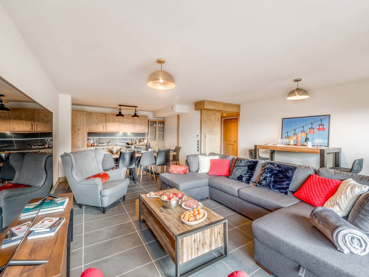Geheel appartement, Vakantieappartement voor 10 personen met zwembad in Tignes, Vanoise Nationaal Park