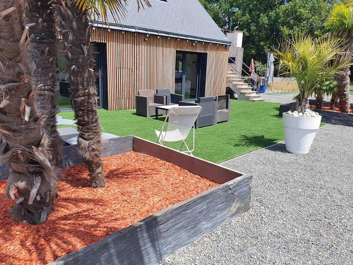 Maison de vacances pour 26 personnes, avec piscine ainsi que vue et jardin en Indre-et-Loire - 3