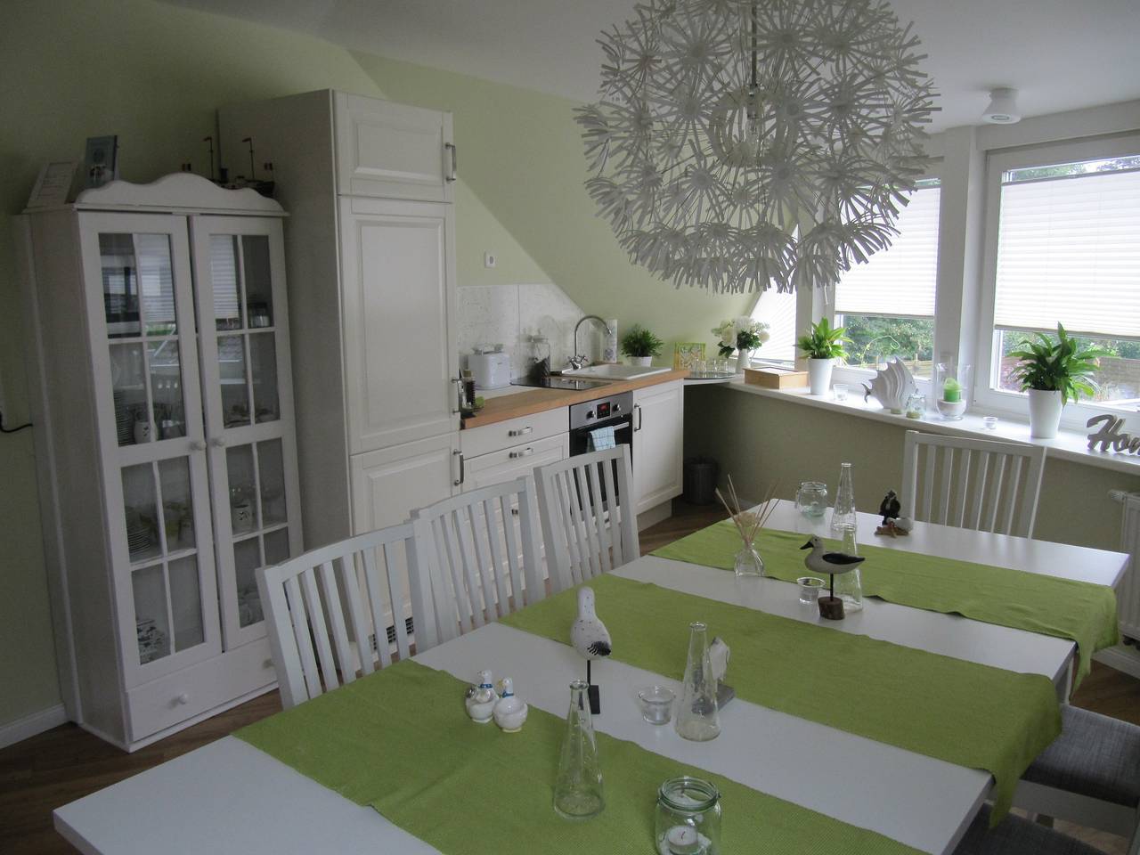 Ganze Wohnung, Ferienwohnung 'Gretchen' mit Gemeinschaftsterrasse, Gemeinschaftsgarten und Wi-Fi in Rieseby, Rendsburg-Eckernförde