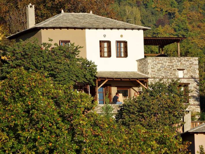 Ferienhaus für 8 Personen, mit Pool und Garten sowie Balkon und Meerblick am Pilion - 4