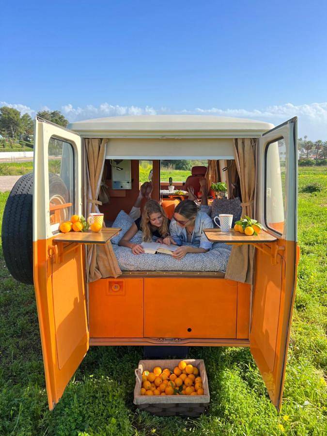 Rent a J9 Camper Van with Blue Classics in Praia da Rocha, Portimão