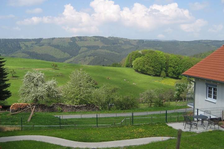 Ferienhaus für 5 Personen, mit Balkon und Garten in Rothenberg
