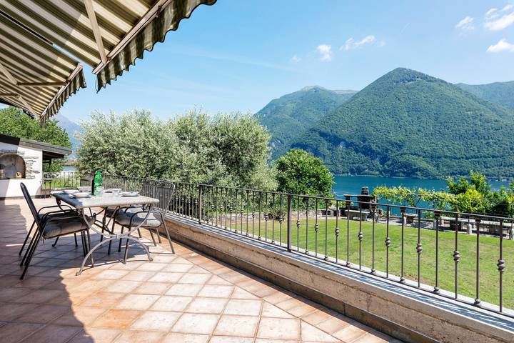 Villa für 10 Personen, mit Garten und Seeblick am Luganersee - 2