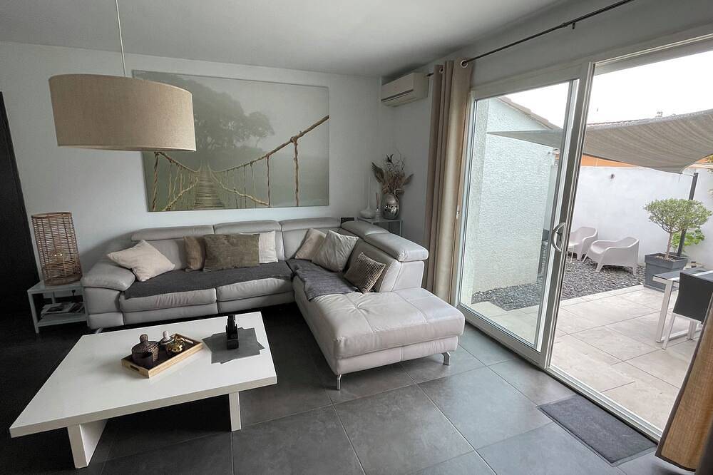 Modernes Haus mit allen Annehmlichkeiten, sorgfältig eingerichtet, in Claret, Montpellier und Umgebung