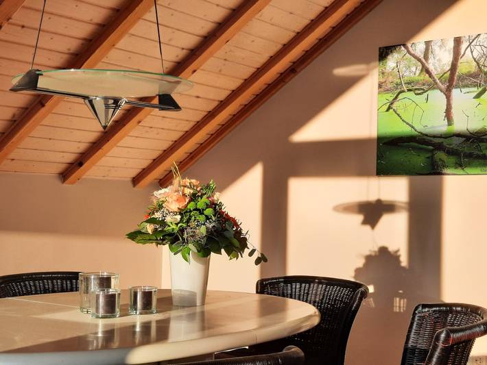 Ferienwohnung für 3 Personen, mit Balkon und Garten in Schwäbische Alb