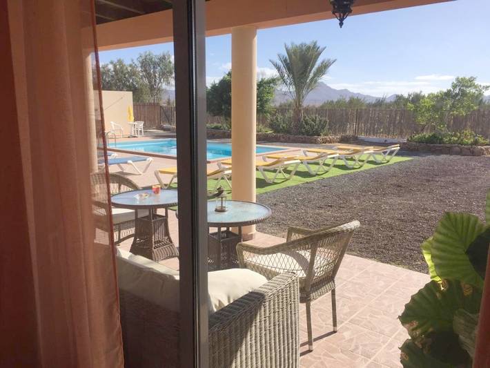 Casa rural para 17 personas, con piscina además de vistas y jardín en Tuineje - 4