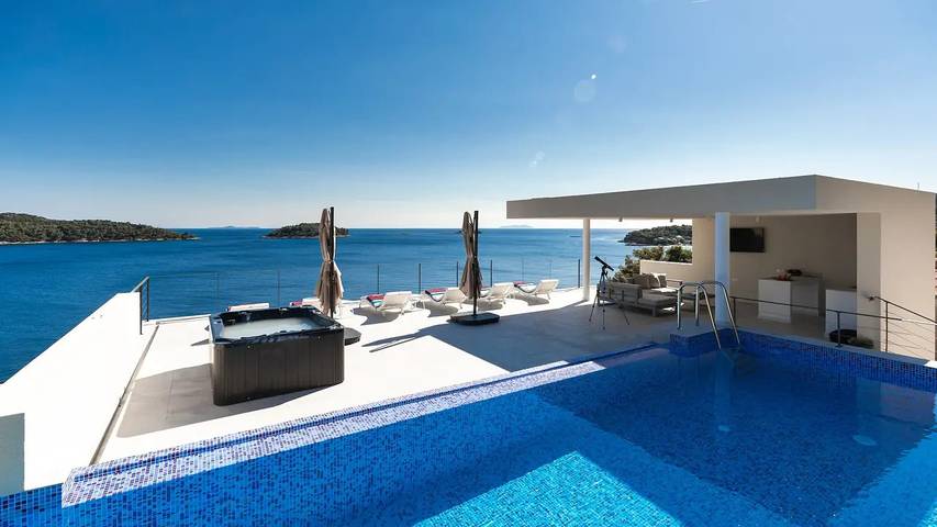 Villa pour 7 personnes, avec terrasse et piscine en Korcula - 3