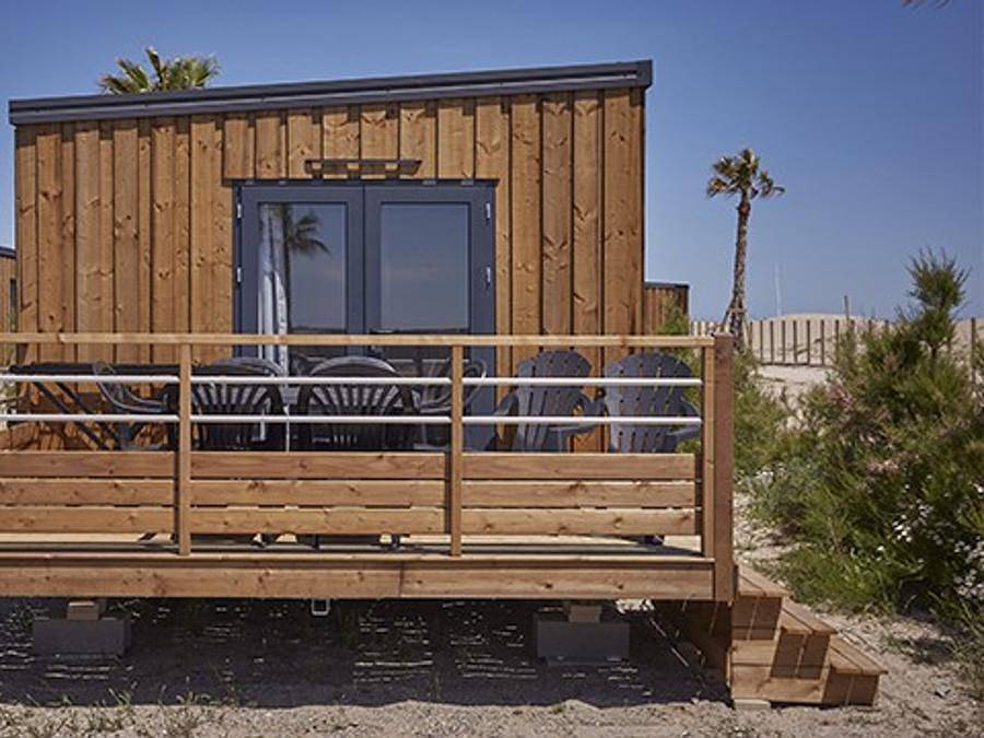 Camping Marvilla Parks - Les Gorges de Provence - Chalet 6 personen - Chalet | Comfort | 3 Zi. | 4/6 Pers. | Klim. in Montagnac-Montpezat, Regionaler Naturpark Verdon